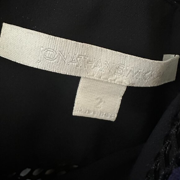 JONATHAN SIMKHAI Colorblock Pattern Mini Dress - Picture 6 of 8